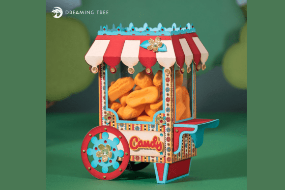 Candy Kart SVG: The Ultimate 3D SVG Centerpieces for Sweet Branding