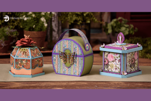 Darling Gift Boxes SVG Bundle for 3D SVG Creations