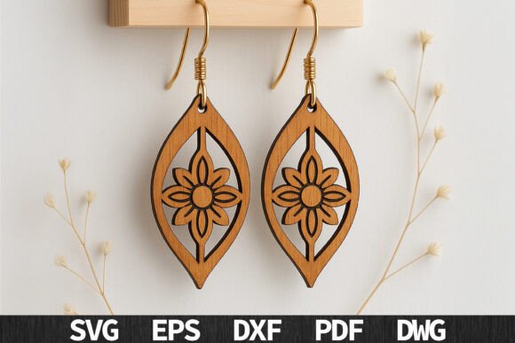 Floral Drop Earrings SVG Laser Cut: A Designer's Real-World Review