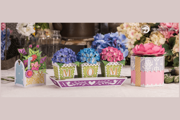 Love You Mom SVG Bundle: 3D SVG for Mother S Day