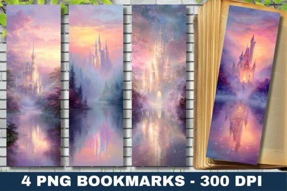 Magic Castle River Sparkle Pink Bookmark Review for Graphics and Crafts
