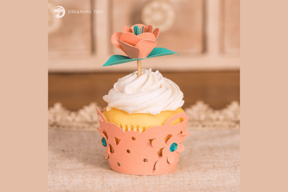 Review: Cupcake Wrapper and Pick SVG for Birthdays & 3D SVG