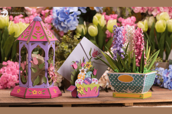 Spring Has Sprung SVG Bundle: A 3D SVG Review for Real Projects