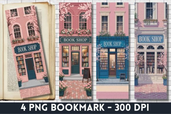 Sweet Bookshop Cherry Blossom Bookmark Graphics and Crafts Review